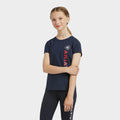 Kids’ Vertical Logo Short Sleeved Top