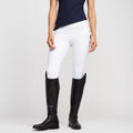 Women's Team Riding Tights White