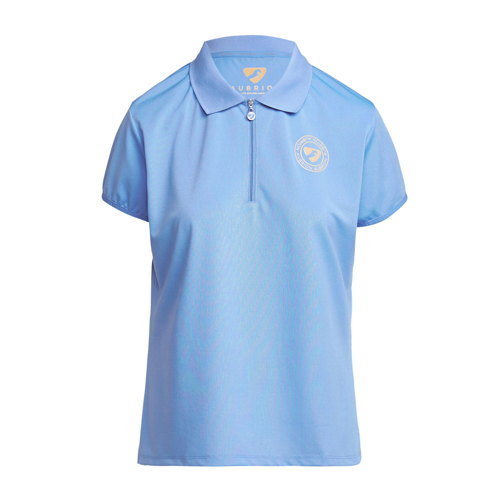 Womens Parson Tech Polo Shirt Sky Blue