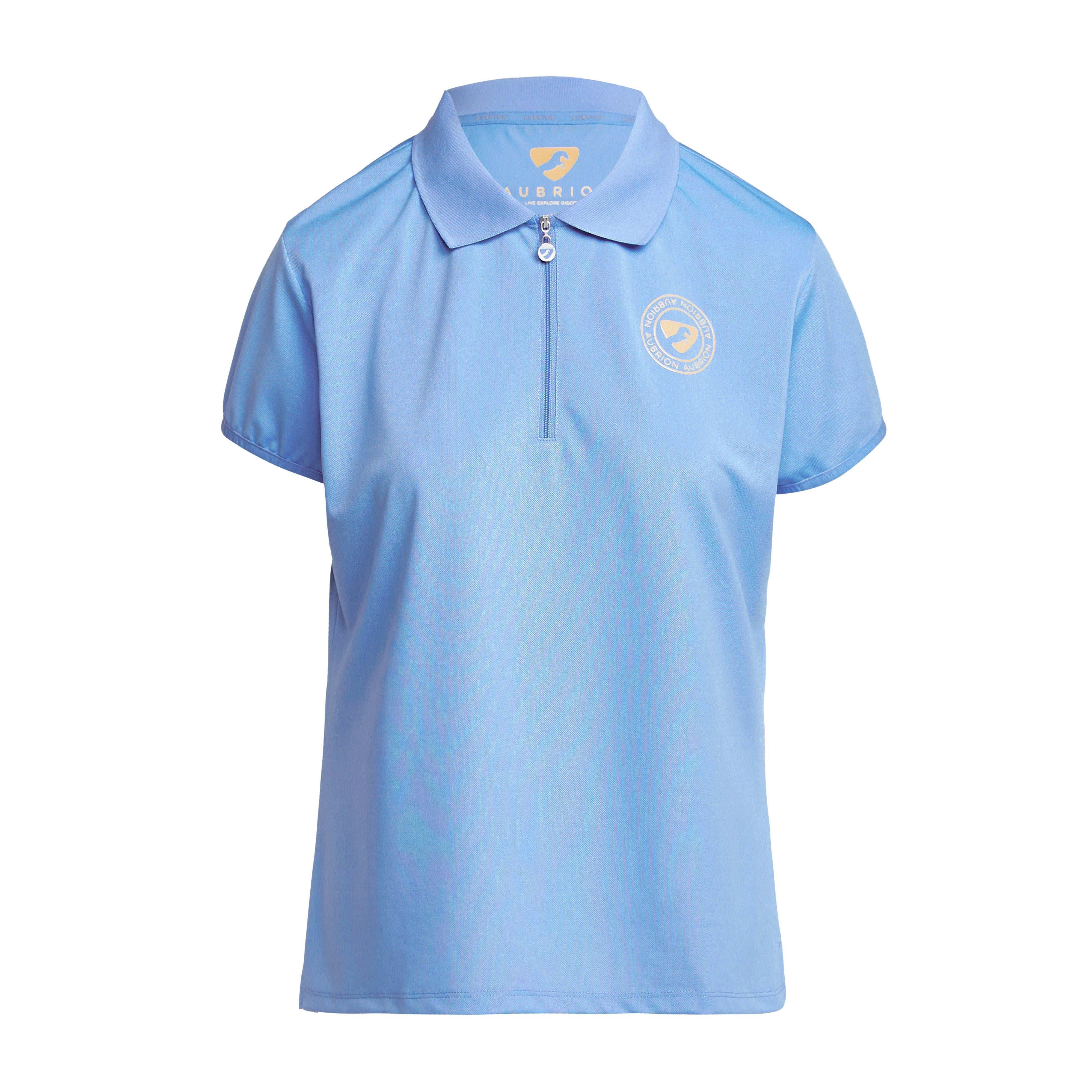 Womens Parson Tech Polo Shirt Sky Blue