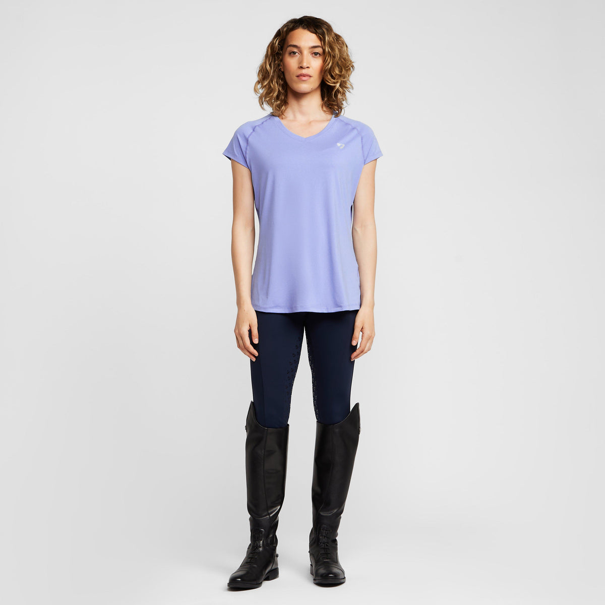 Womens Elverson Tech Top Sky Blue