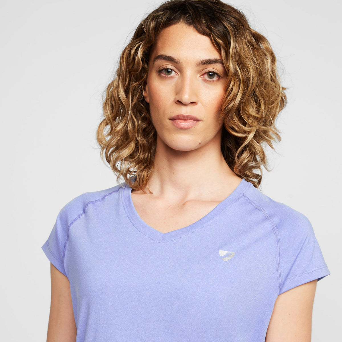 Womens Elverson Tech Top Sky Blue