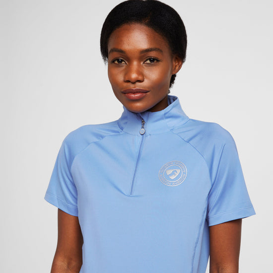 Womens Highgate Short Sleeved Base Layer Sky Blue
