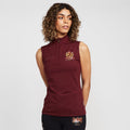 Womens Team Sleeveless Base Layer Burgundy