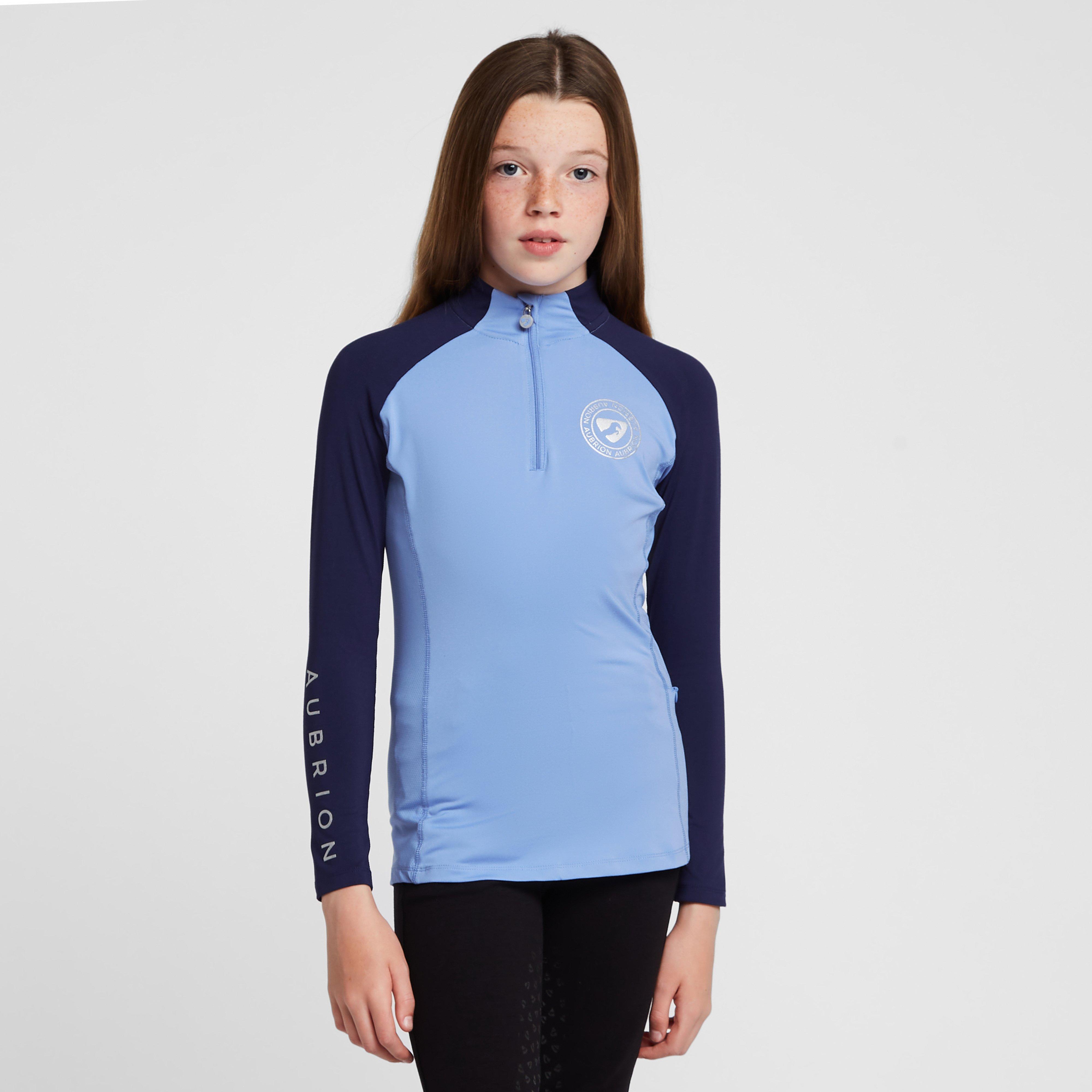 Kids’ Newbury Long Sleeve Baselayer Sky Blue