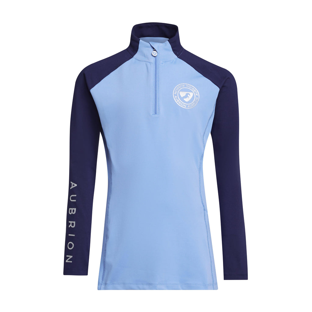 Kids’ Newbury Long Sleeve Baselayer Sky Blue