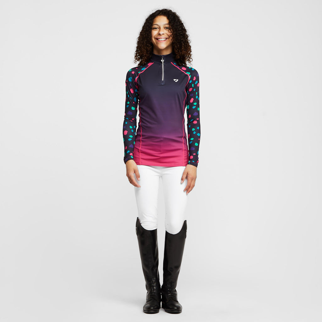 Maids Hyde Park Cross Country Shirt Pink Spot