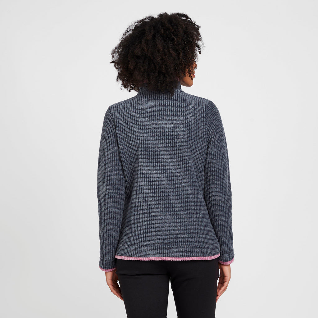 Women's Lynda Grid Half Zip Grid Fleece