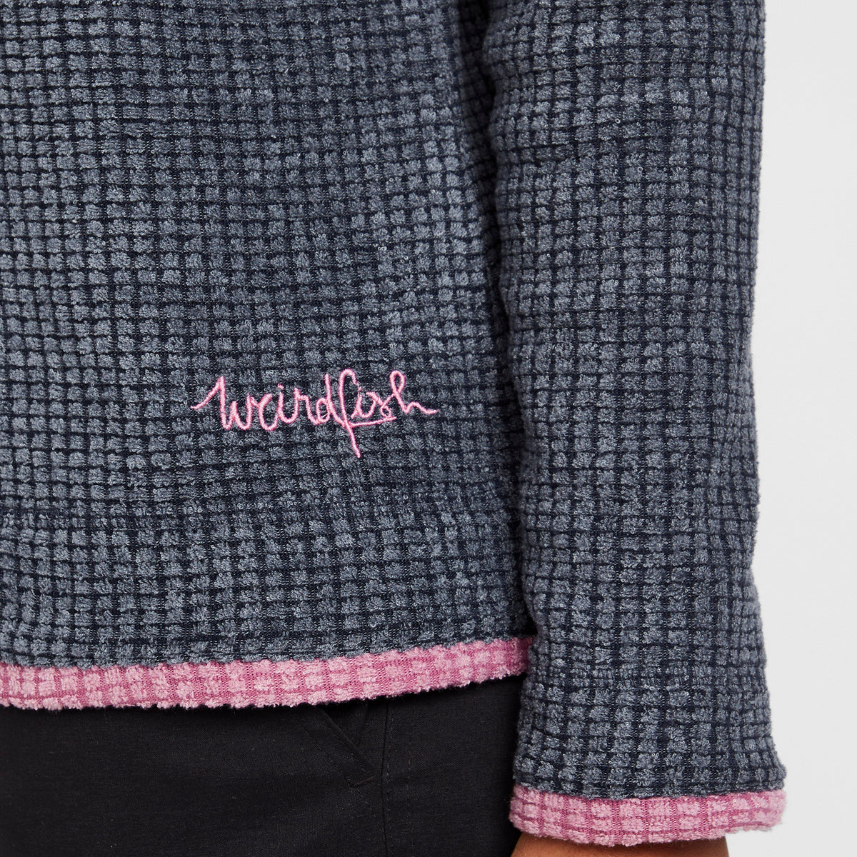 Women's Lynda Grid Half Zip Grid Fleece