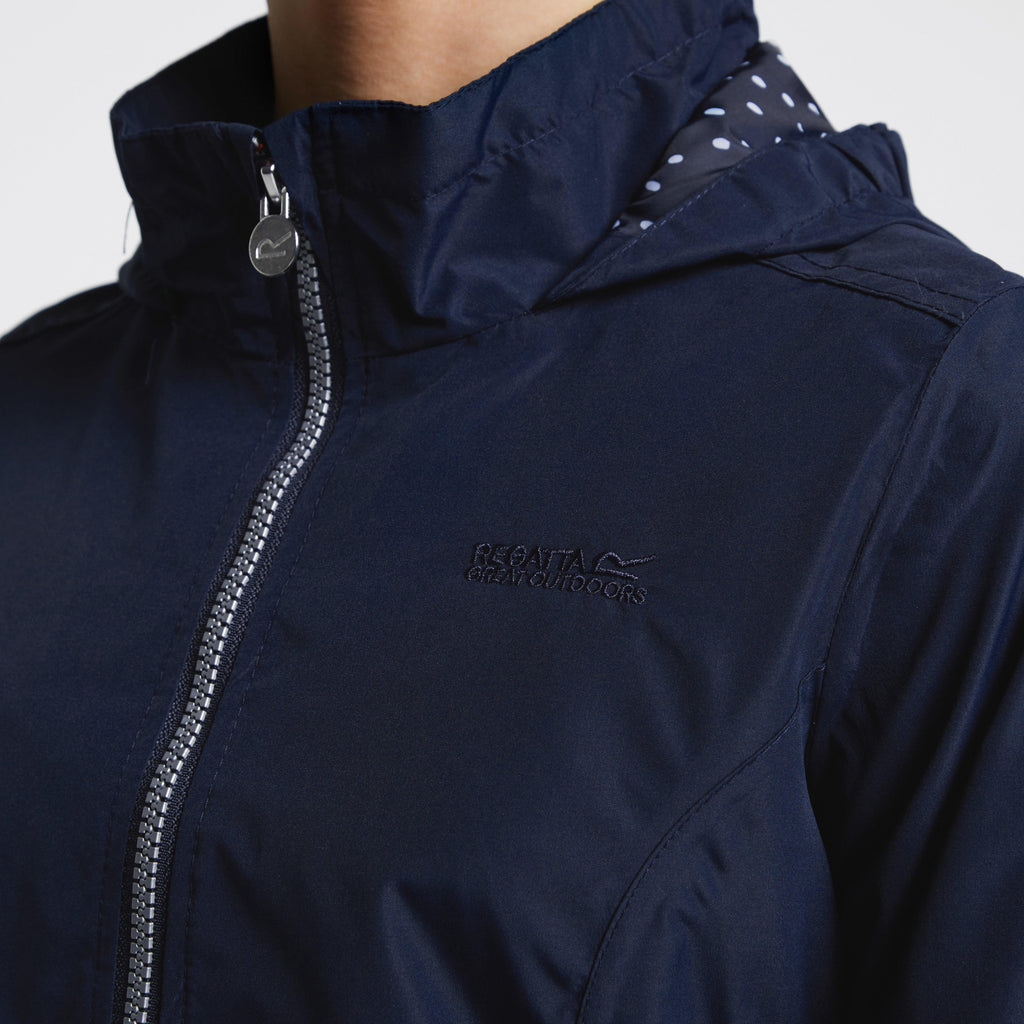 Kids Talei Waterproof Jacket Navy