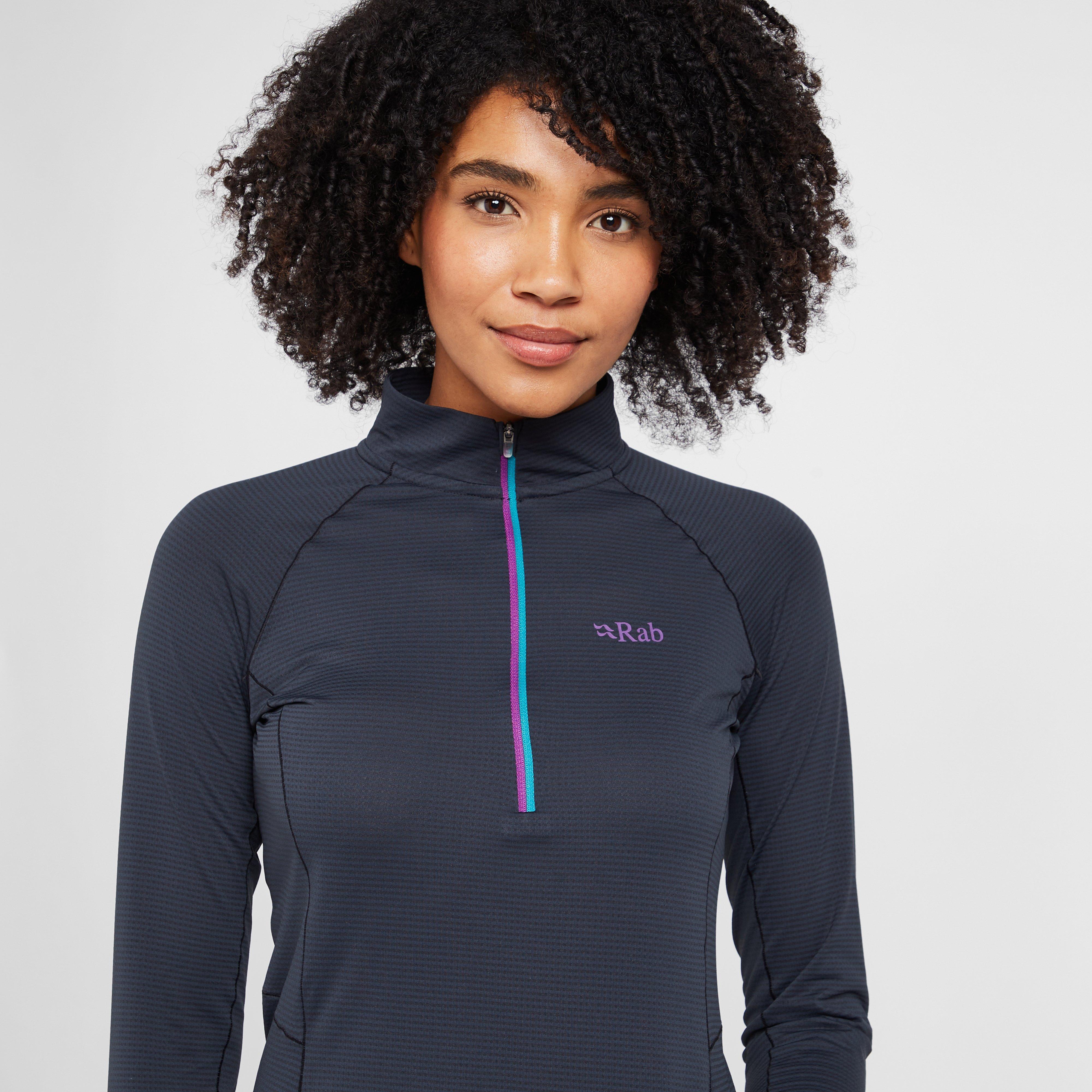 Women's Trail Running Shirt Rab Women's Sonic LS Zip Long-Sleeve