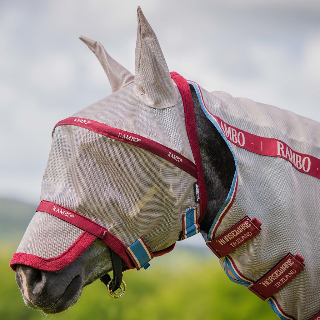 Rambo® Fly Mask Plus-Non Treated