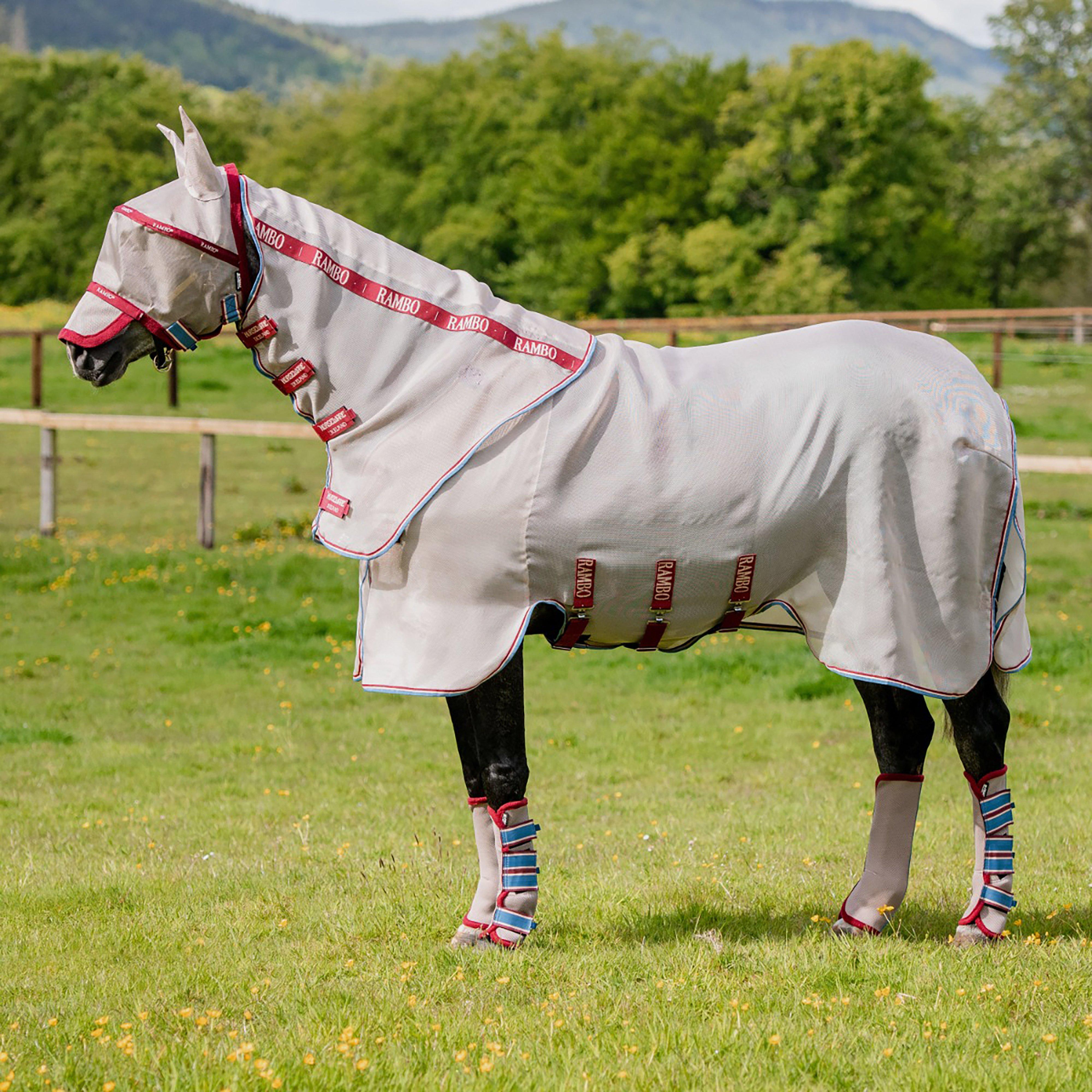 Rambo® Fly Mask Plus-Non Treated