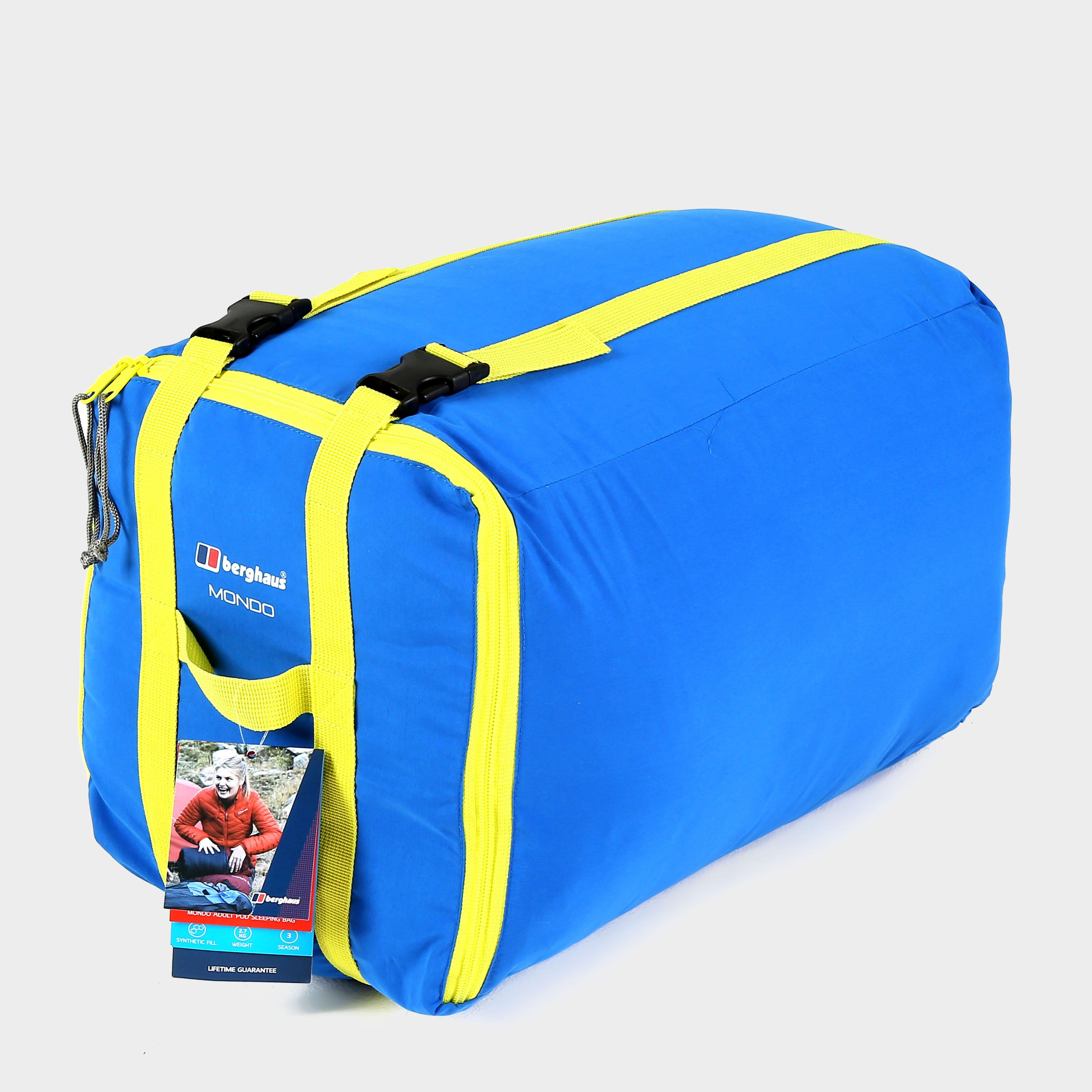 Blue Berghaus Mondo Adult POD Sleeping Bag – GO Outdoors
