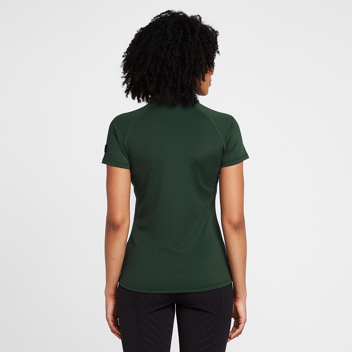 Womens Tiana Pique Short Sleeve Polo Shirt