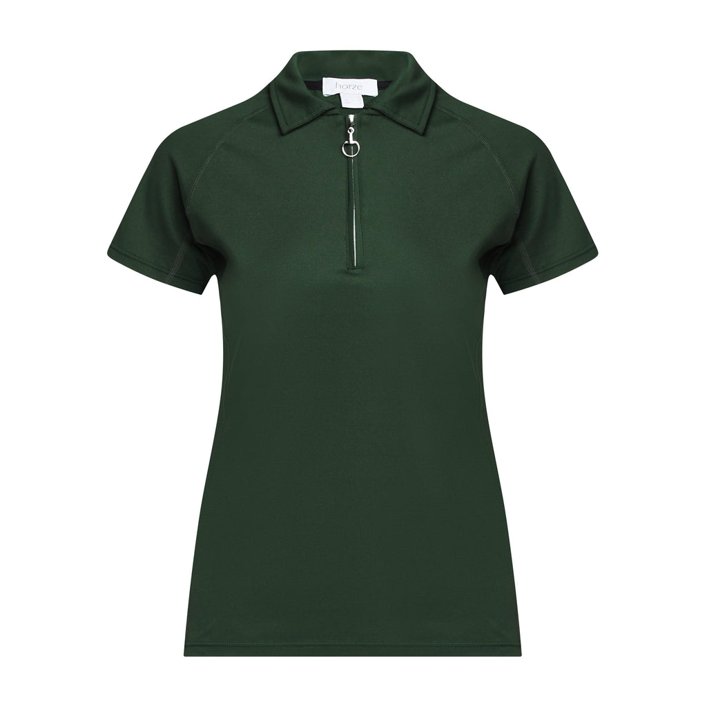 Womens Tiana Pique Short Sleeve Polo Shirt
