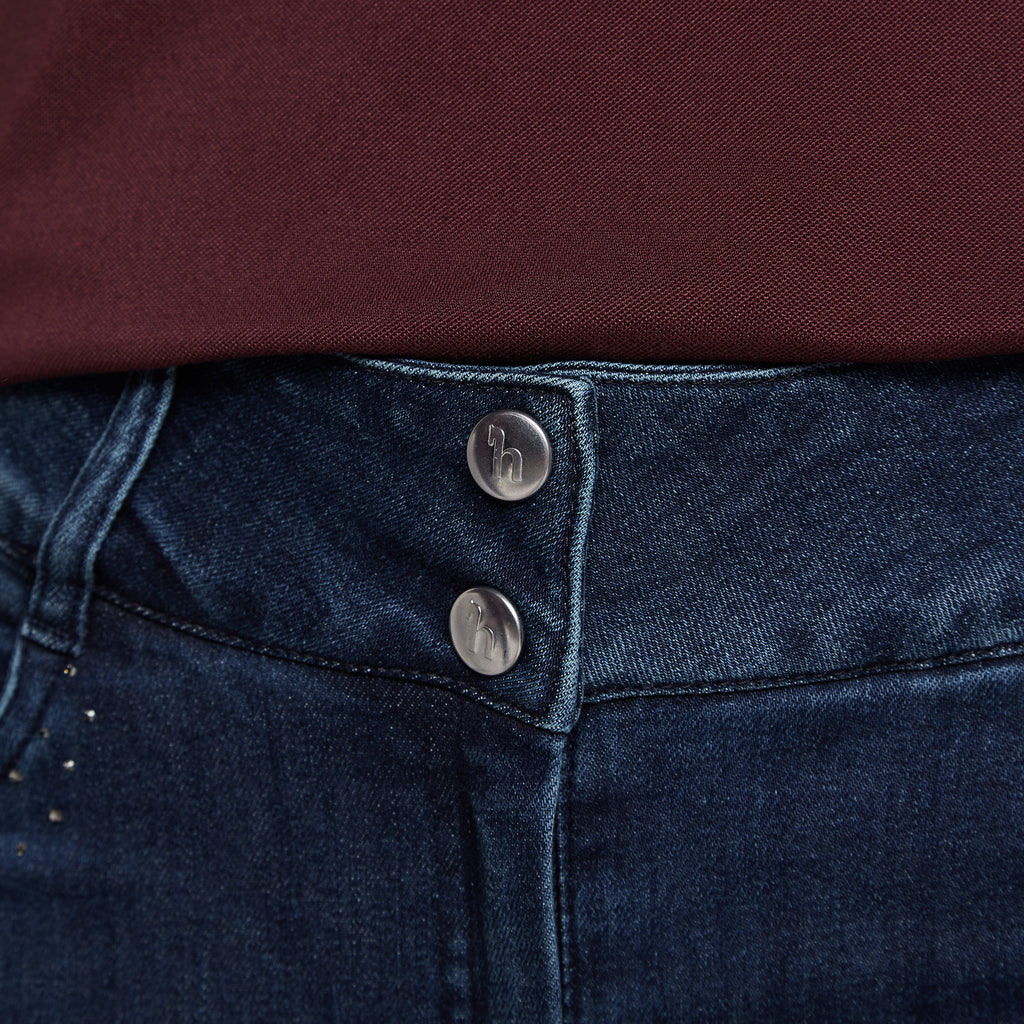 Women’s Kaia Denim Silicone Full Seat Breeches