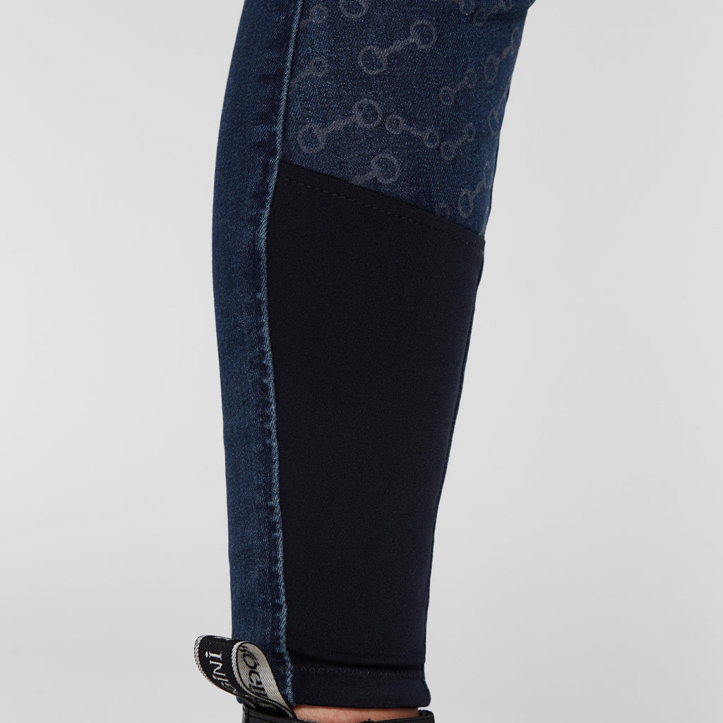 Women’s Kaia Denim Silicone Full Seat Breeches