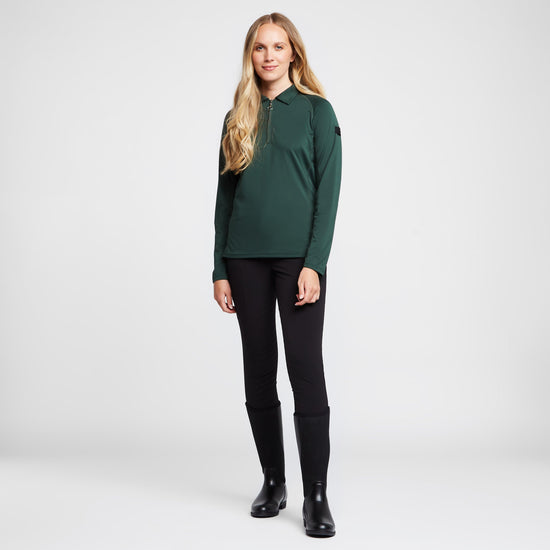 Womens Anna Silicone Full Seat Breeches Black