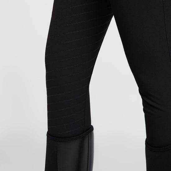 Womens Anna Silicone Full Seat Breeches Black