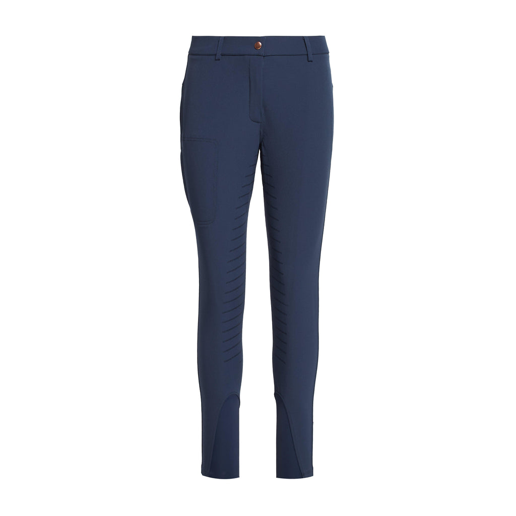 Womens Anna Silicone Full Seat Breeches Obscure Night Blue