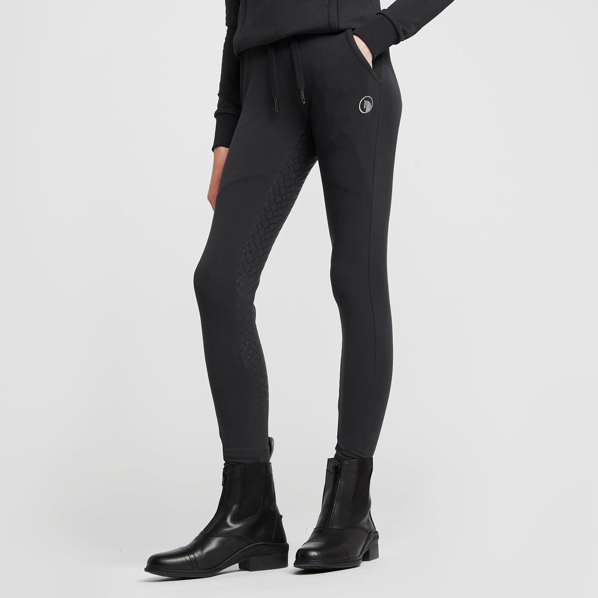 Kids' Organic Emmie Cotton Silicone Full Seat Riding Tights