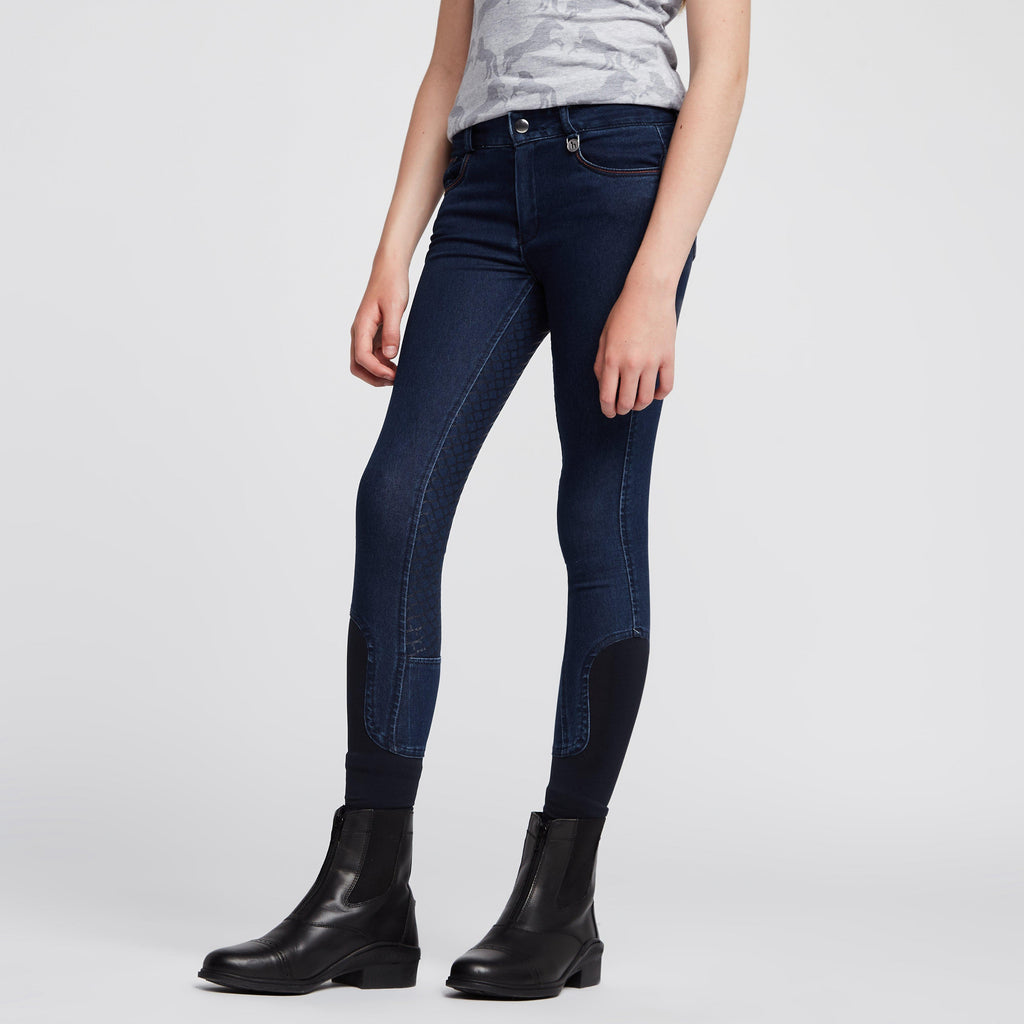 Kids' Allison Denim Breeches