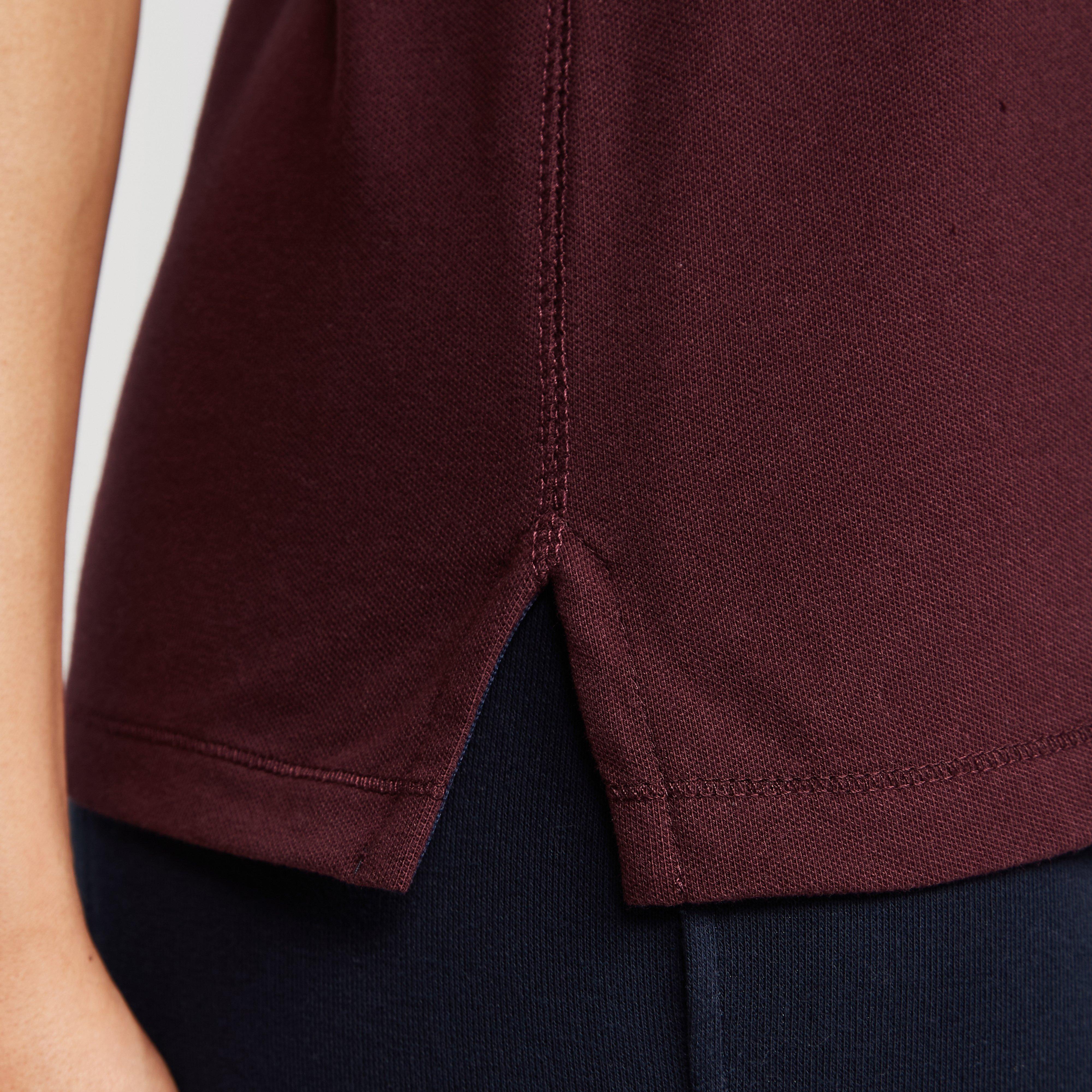 Ladies Favouritas EQ Polo Shirt Deep Berry Red