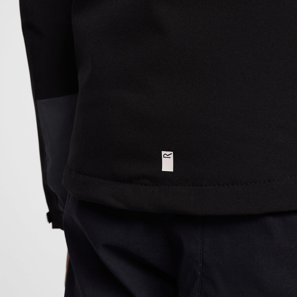Kids' Highton III Waterproof Jacket Black/India Grey