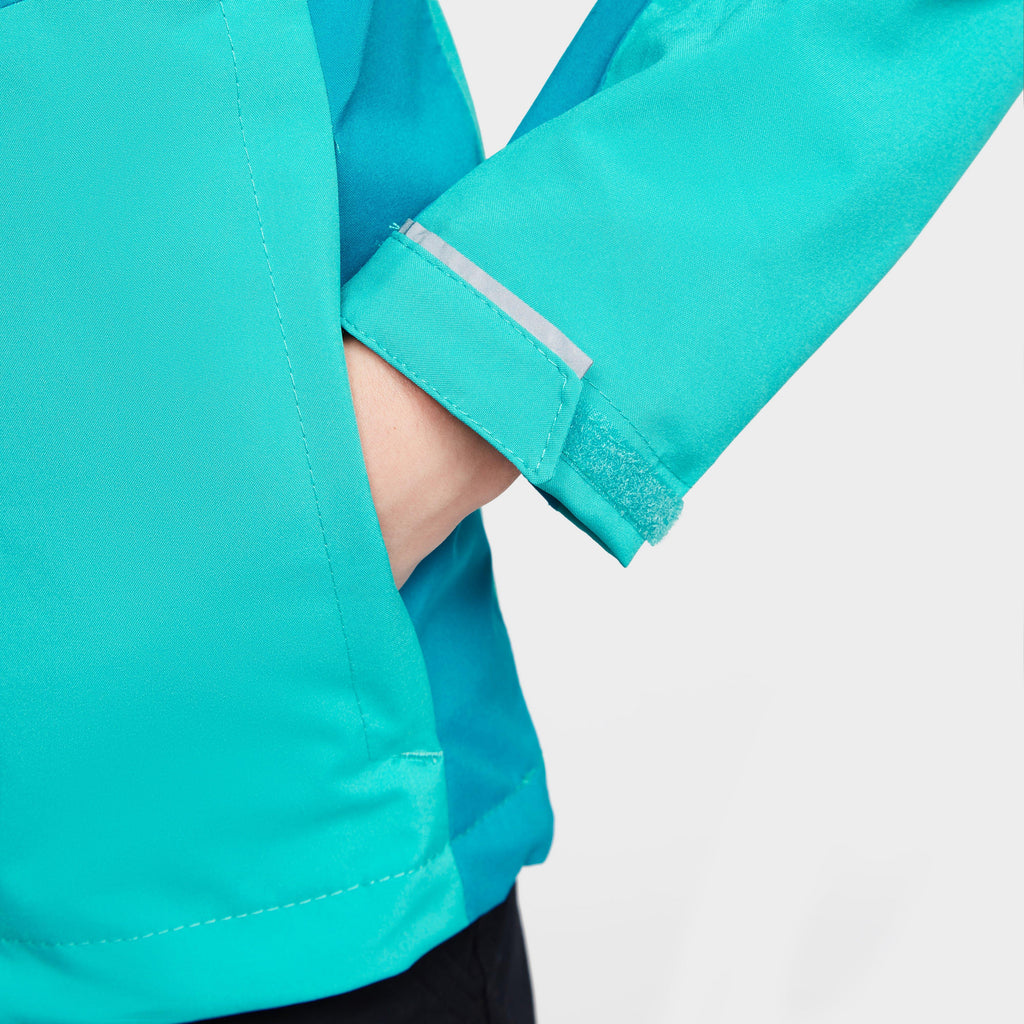 Kids' Highton III Waterproof Jacket Turquoise/Enamel