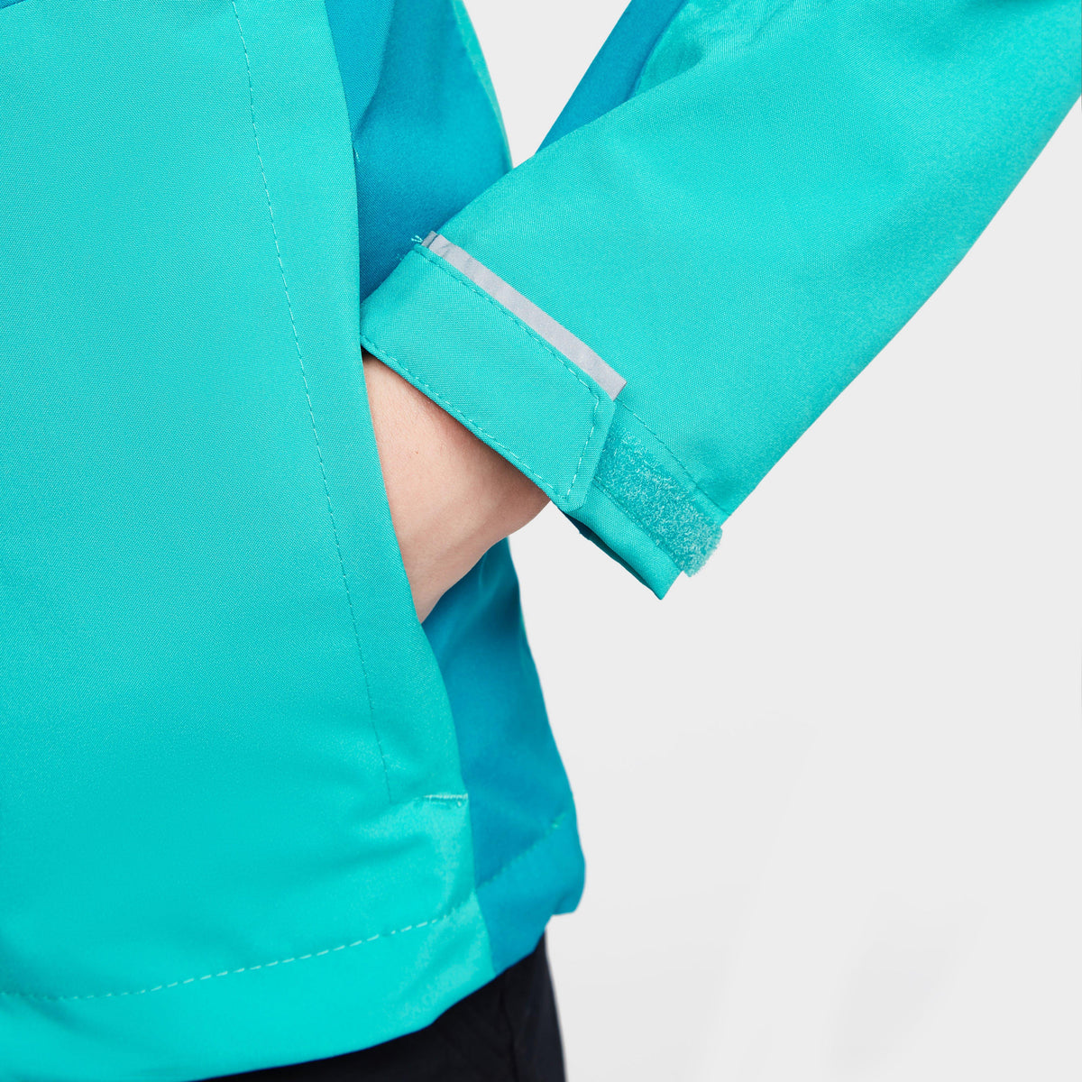 Kids' Highton III Waterproof Jacket Turquoise/Enamel