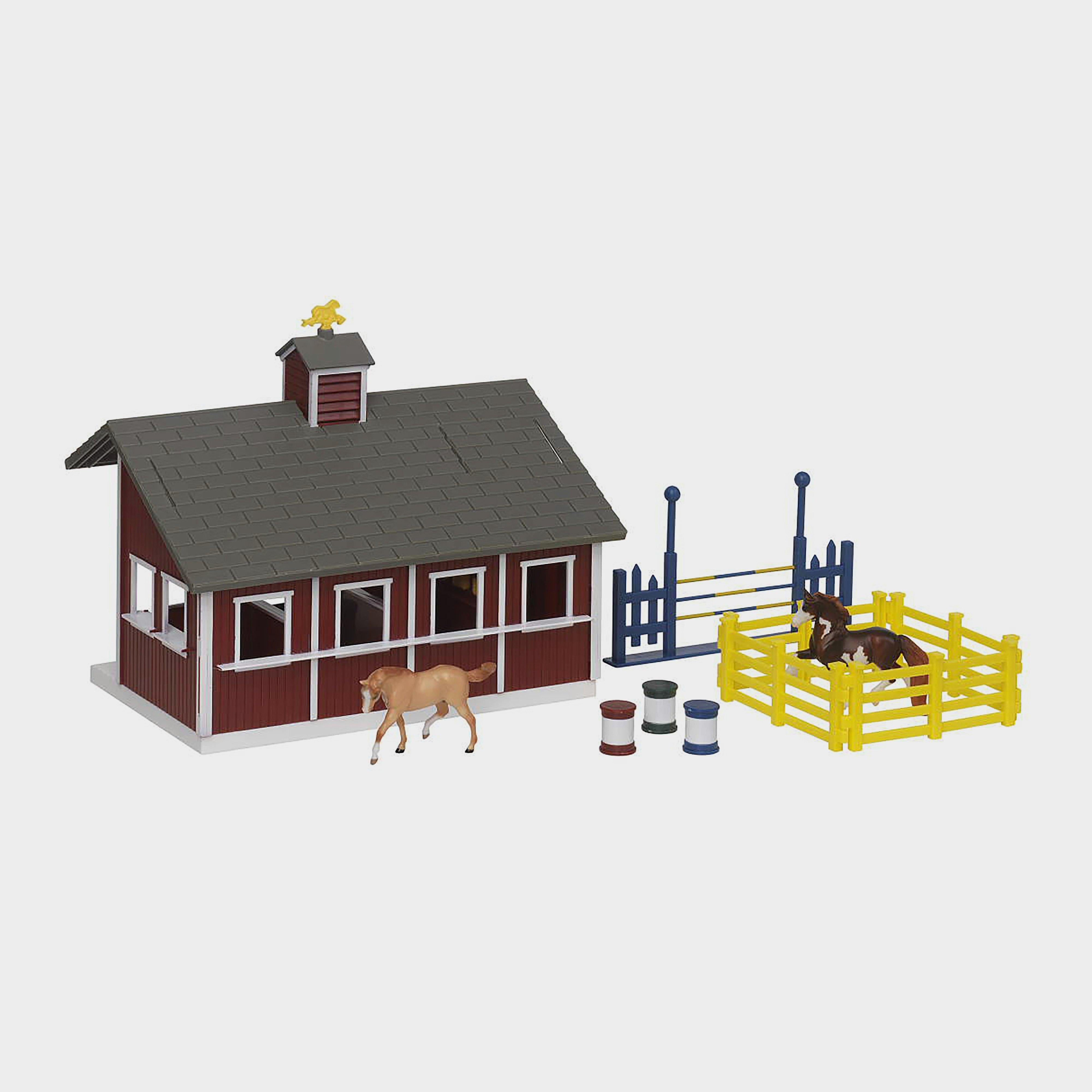 Stablemates Red Stable Set With Two Horses