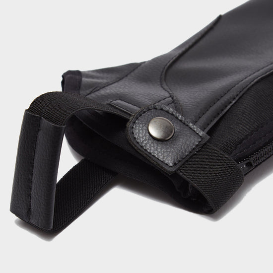 Adults Equileather Half Chaps Black