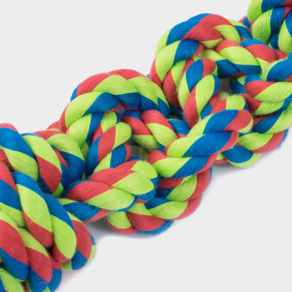 Toyz Rope Ball Tugger Dog Toy