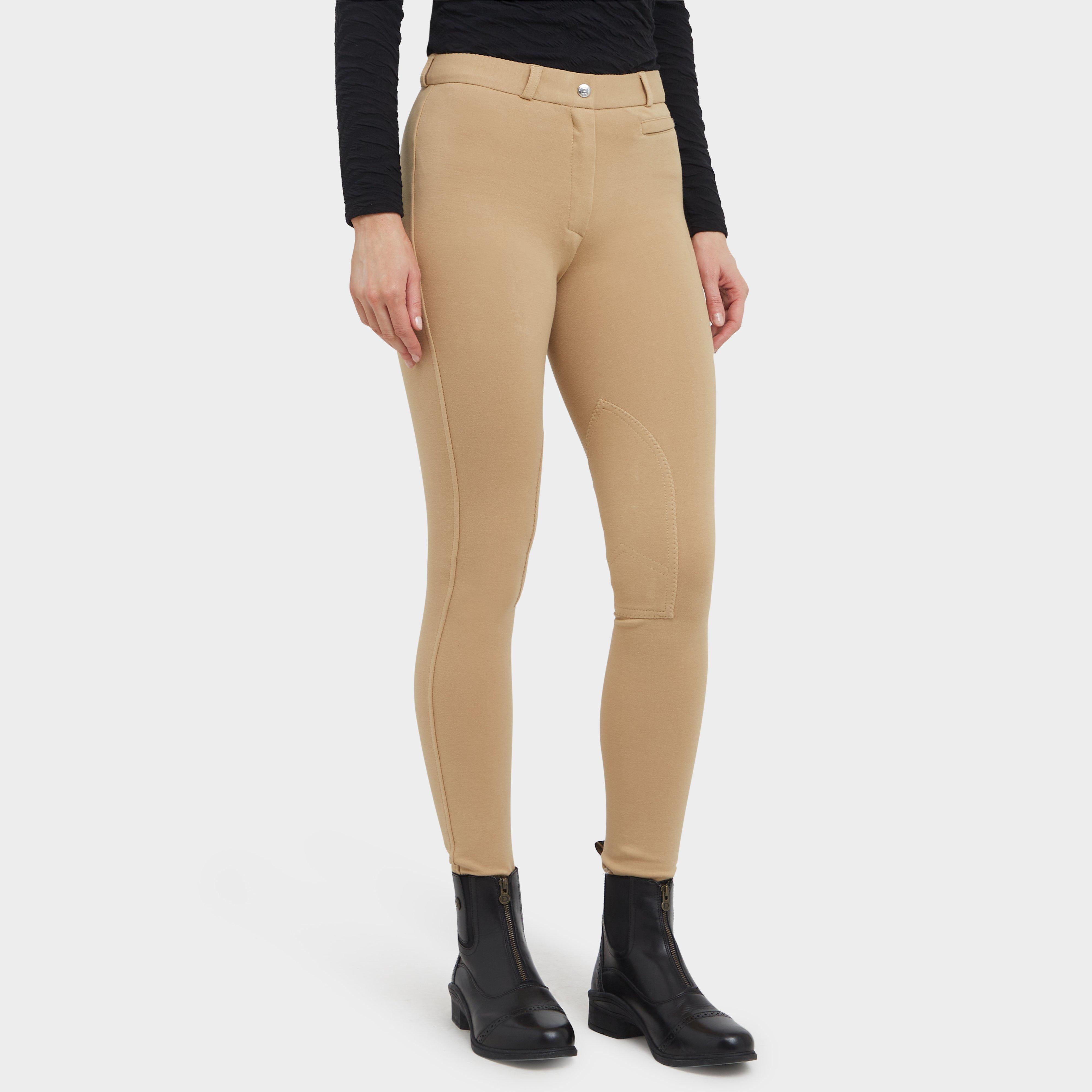 Women's Supa-Fit Zip Up Knee Patch Jodhpurs