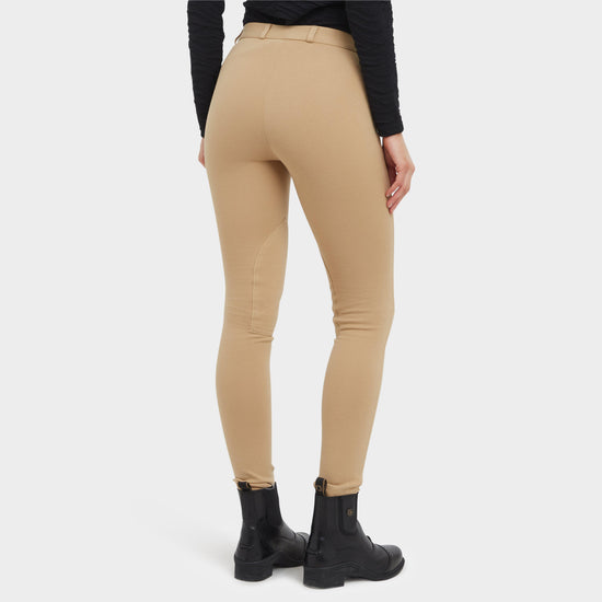Women's Supa-Fit Zip Up Knee Patch Jodhpurs