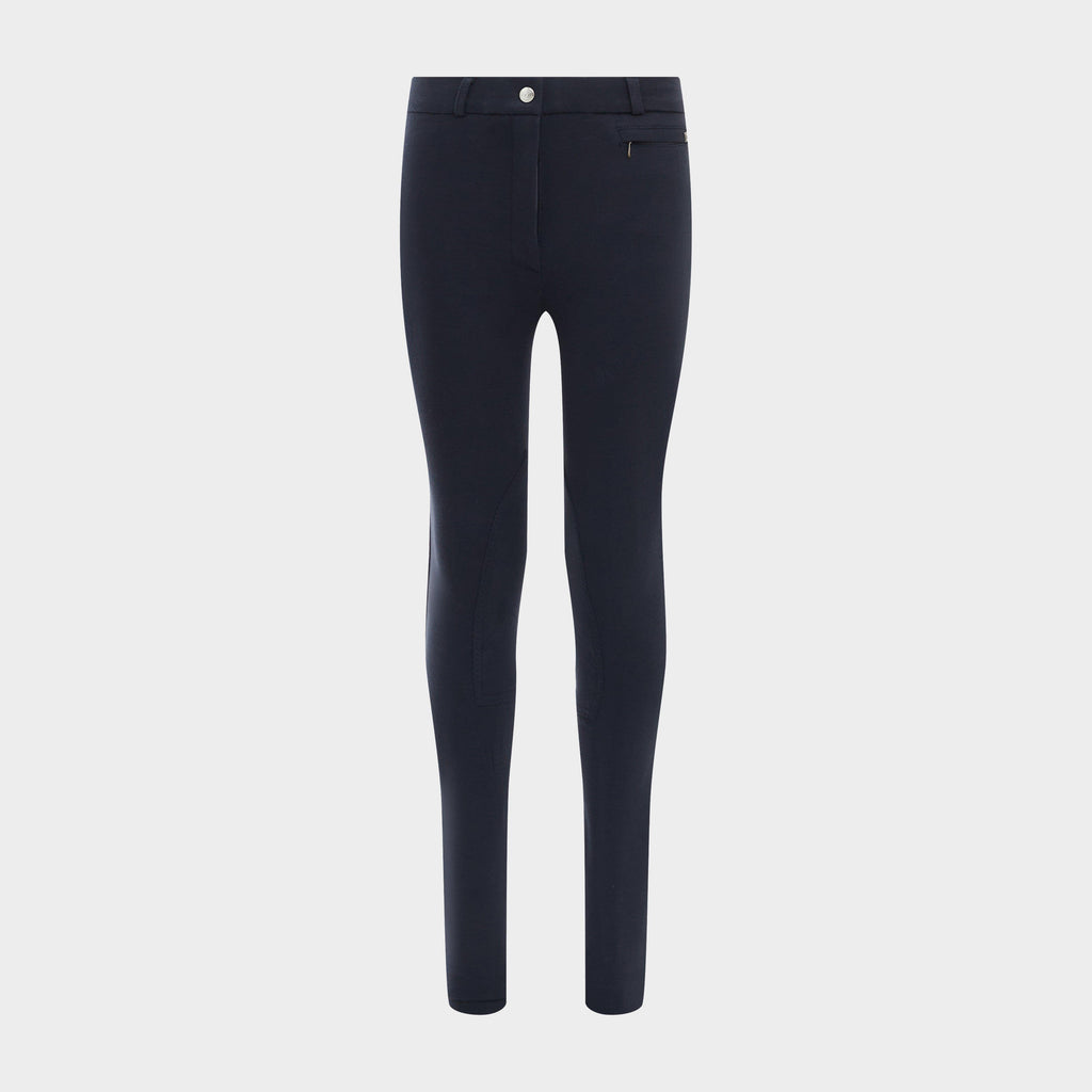 Women's Supa-Fit Zip Up Knee Patch Jodhpurs