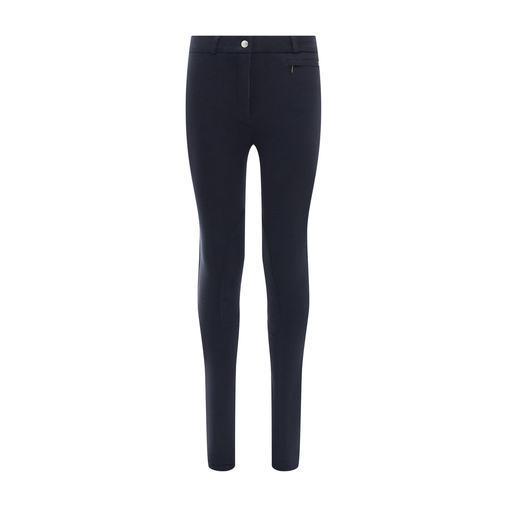 Women's Supa-Fit Zip Up Knee Patch Jodhpurs