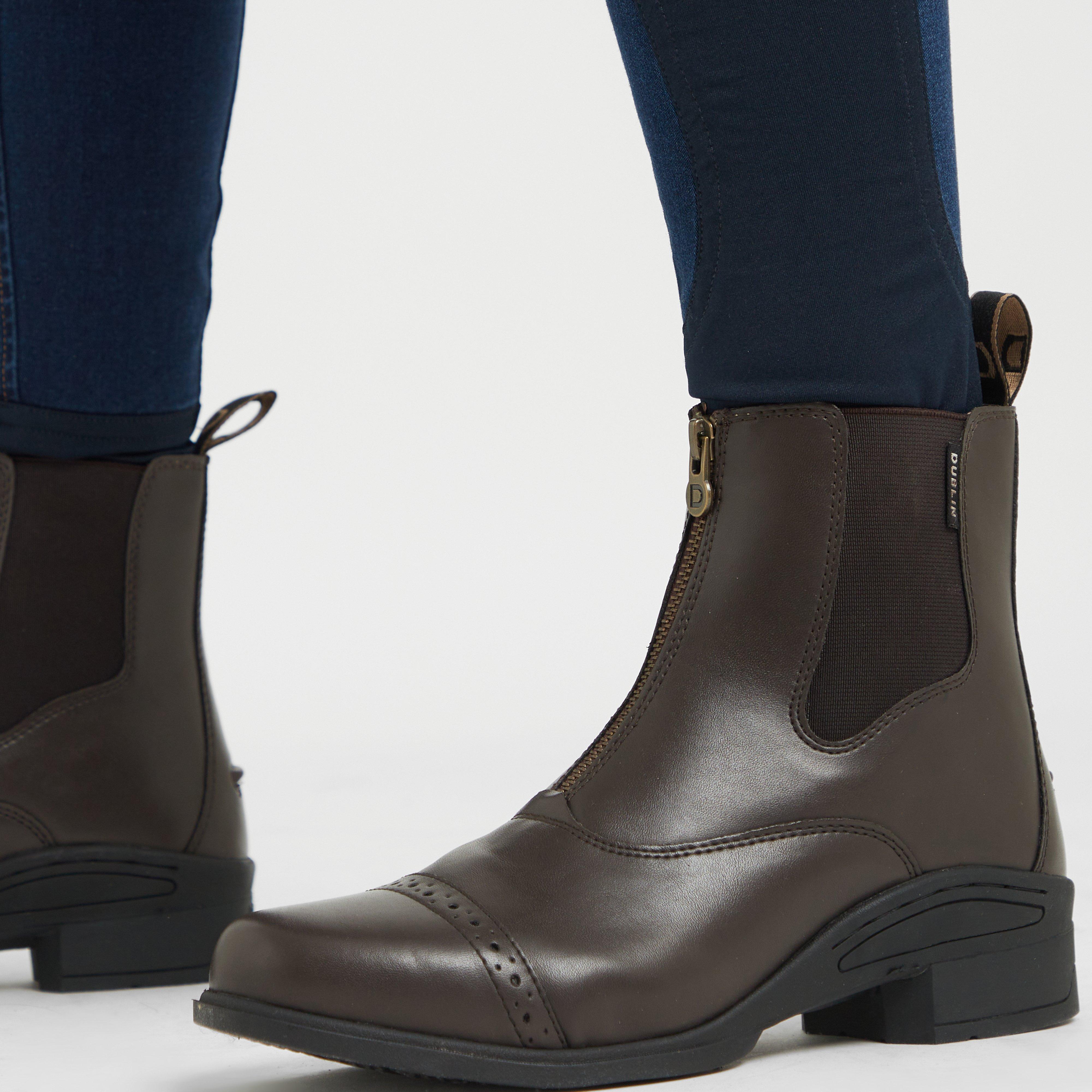 Women's Supa-Fit Zip Up Knee Patch Jodhpurs