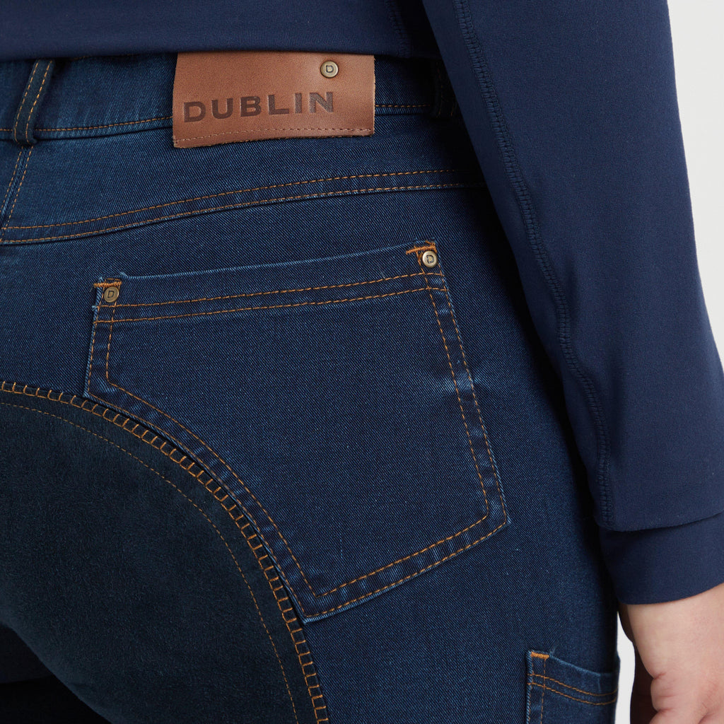 Women's Supa-Fit Zip Up Knee Patch Jodhpurs