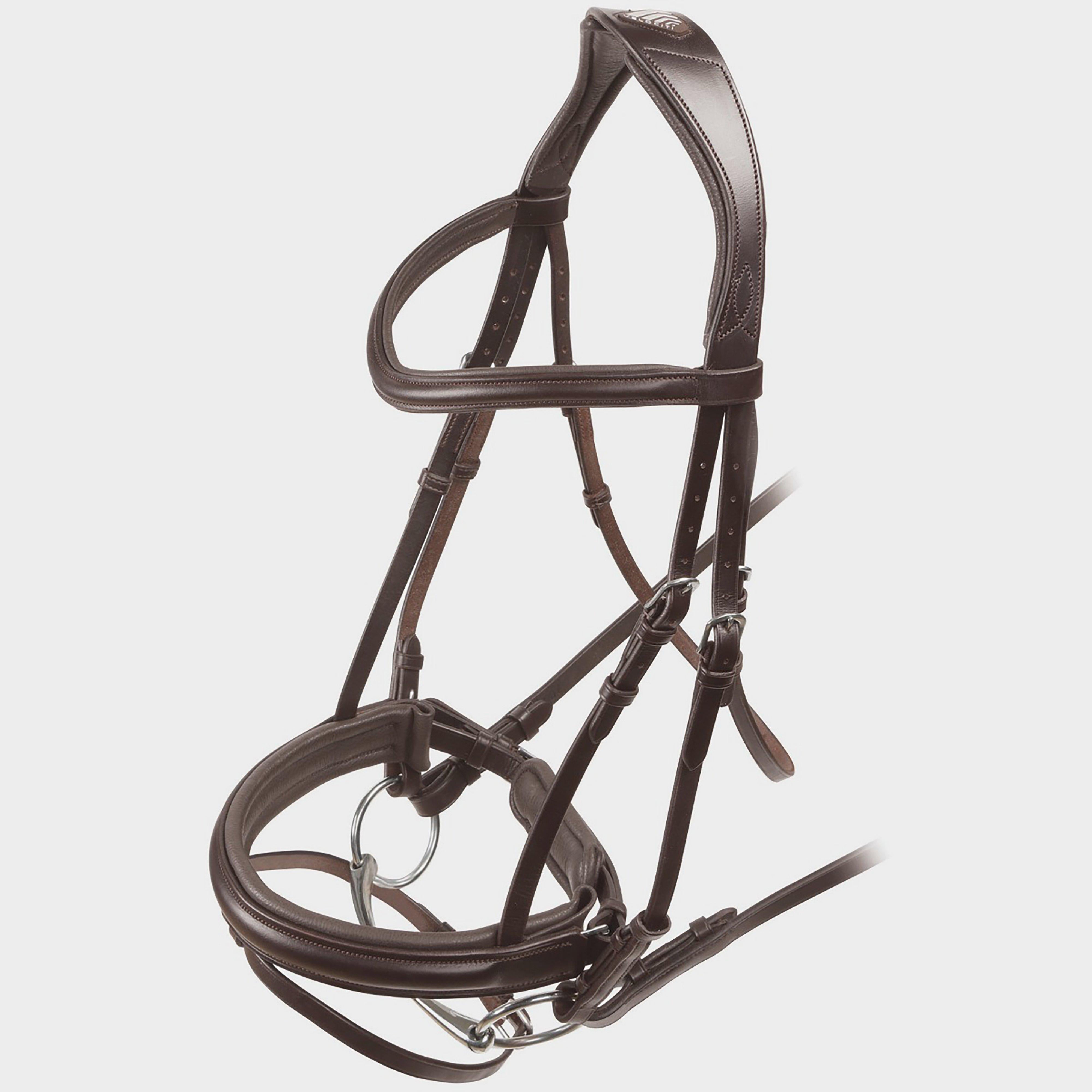Dressage Flash Bridle Brown