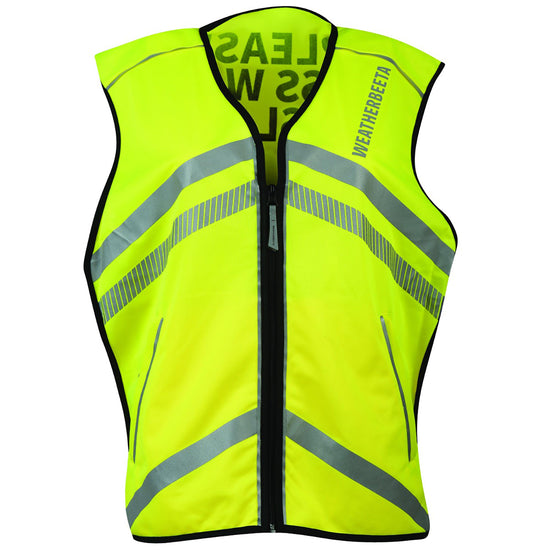 Adults’ Reflective Hi Vis Waistcoat Yellow