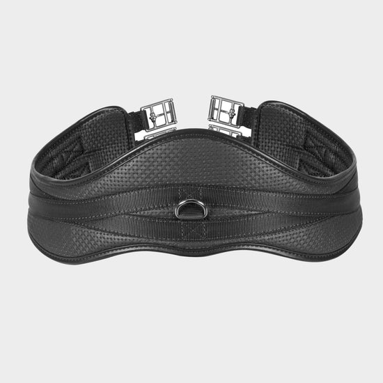 Anti-Chafe Anatomic Elasticated GP Girth in Black