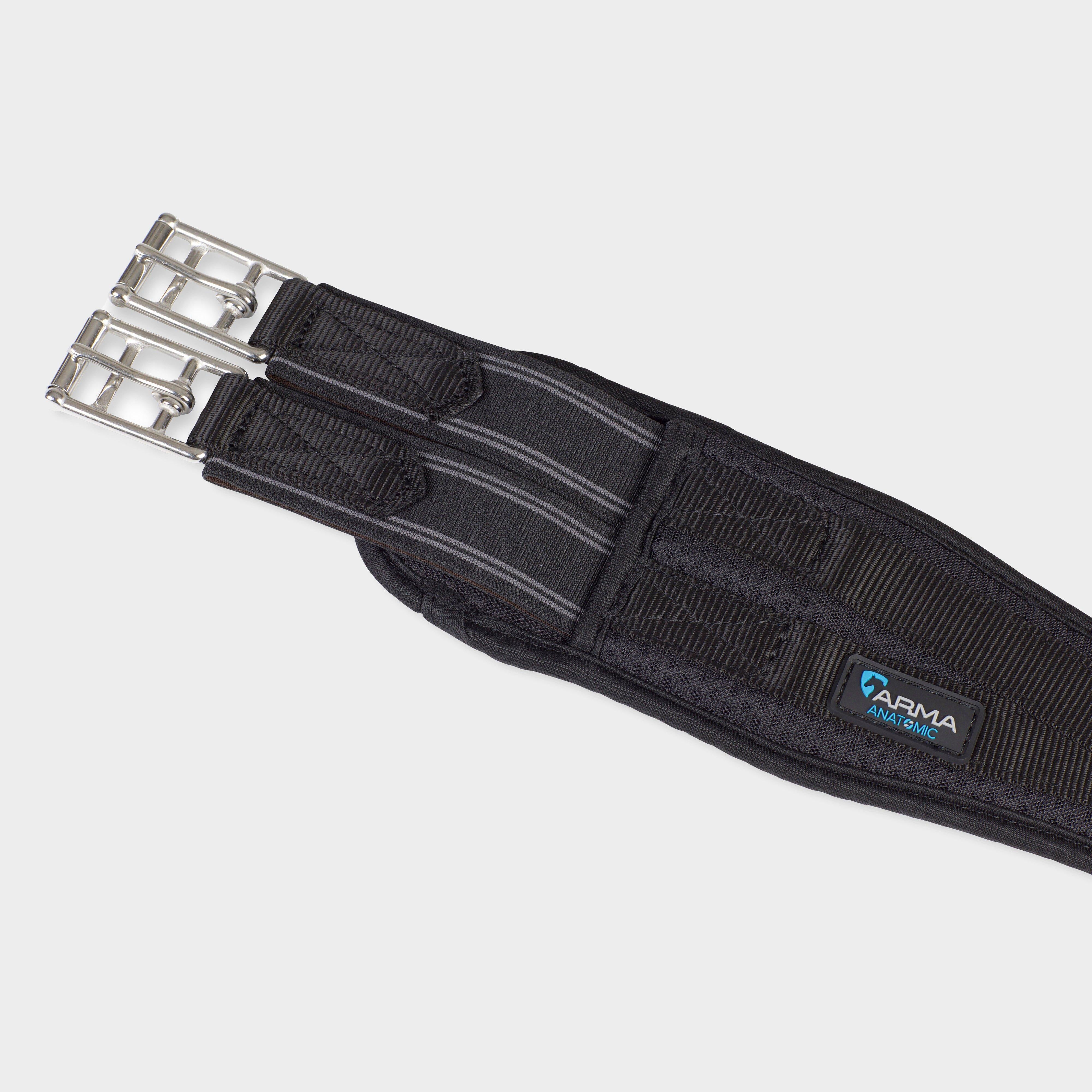 Airflow Elasticated GP Girth  in Black