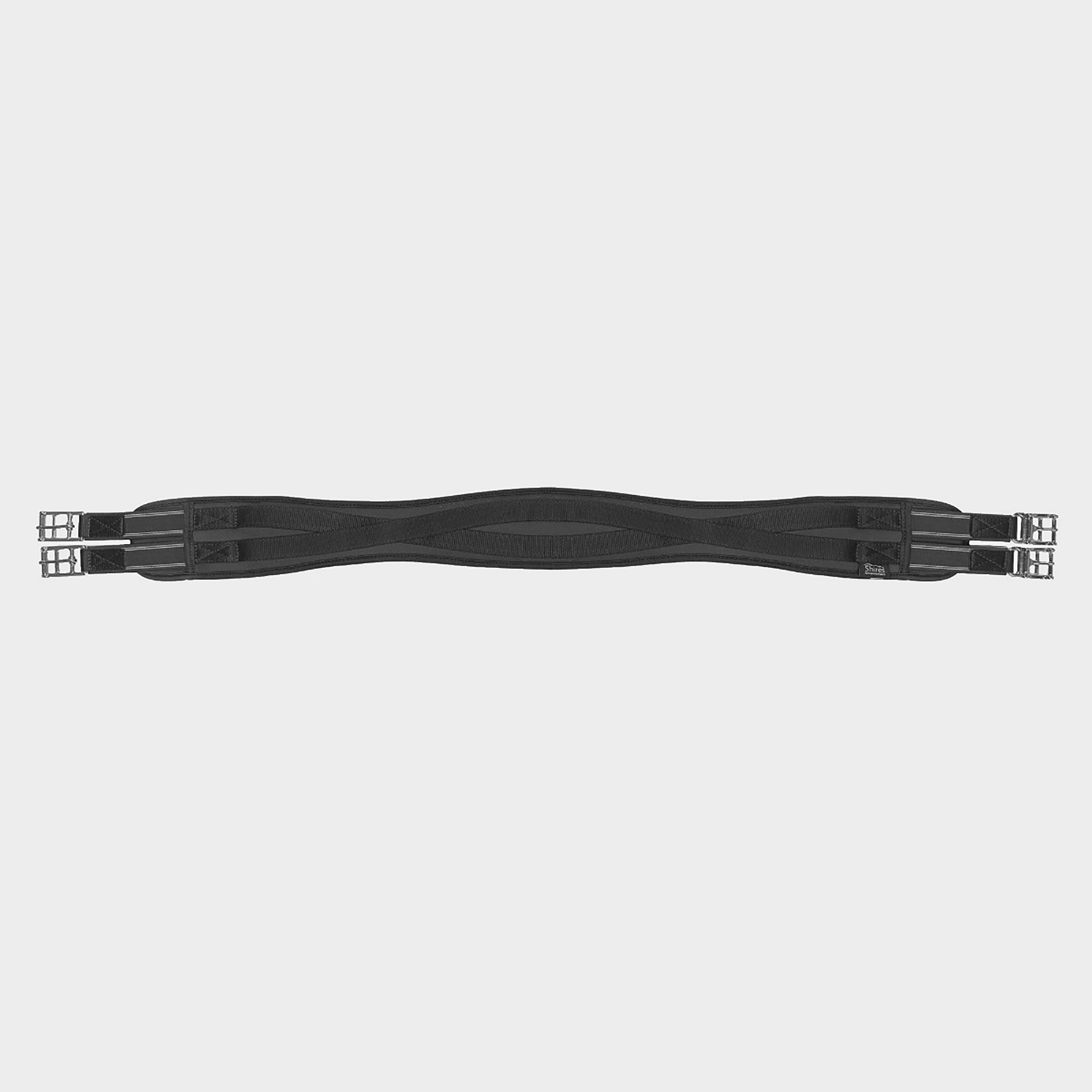 Memory Foam Elasticated GP Girth in Black