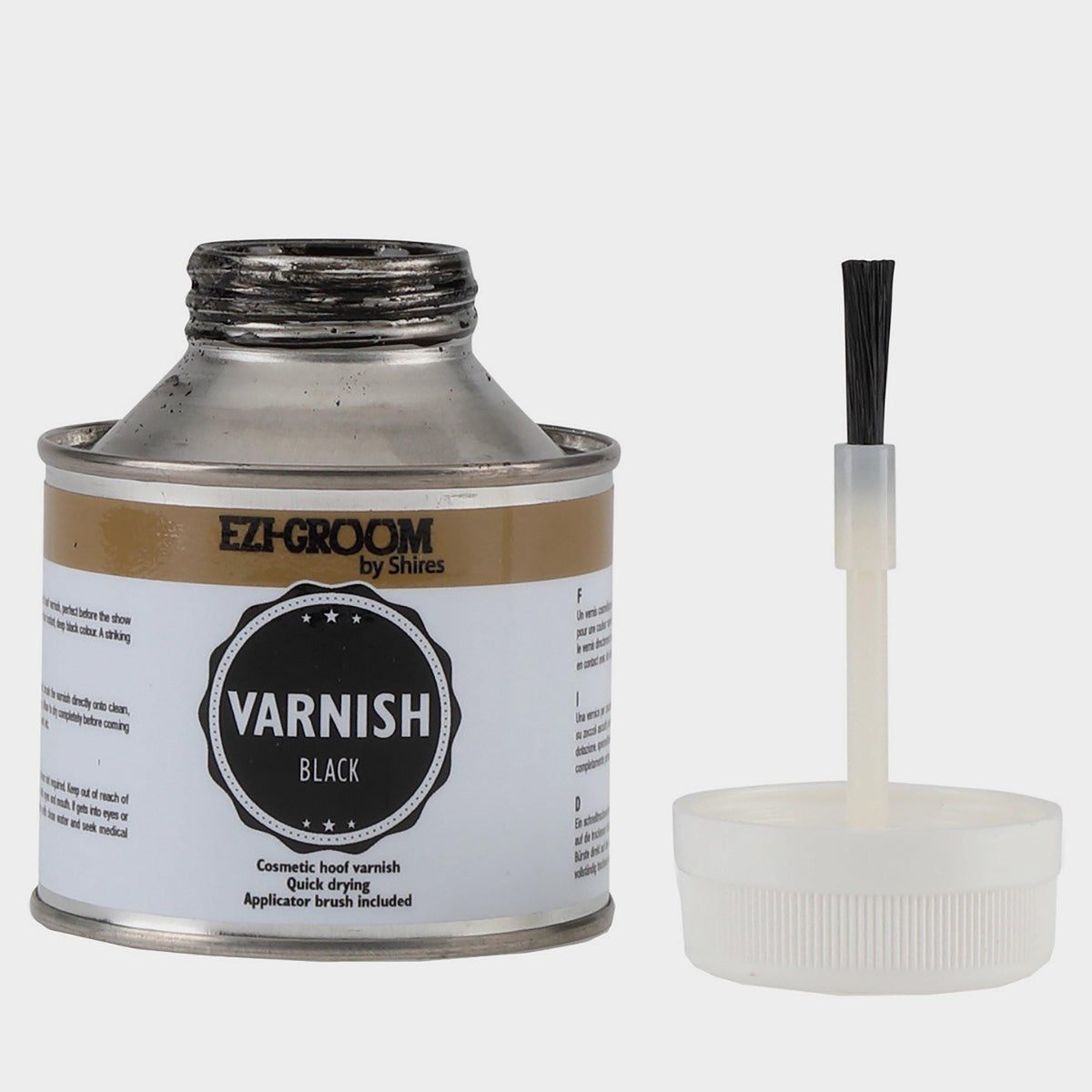 Ezi-Groom Hoof Varnish Black