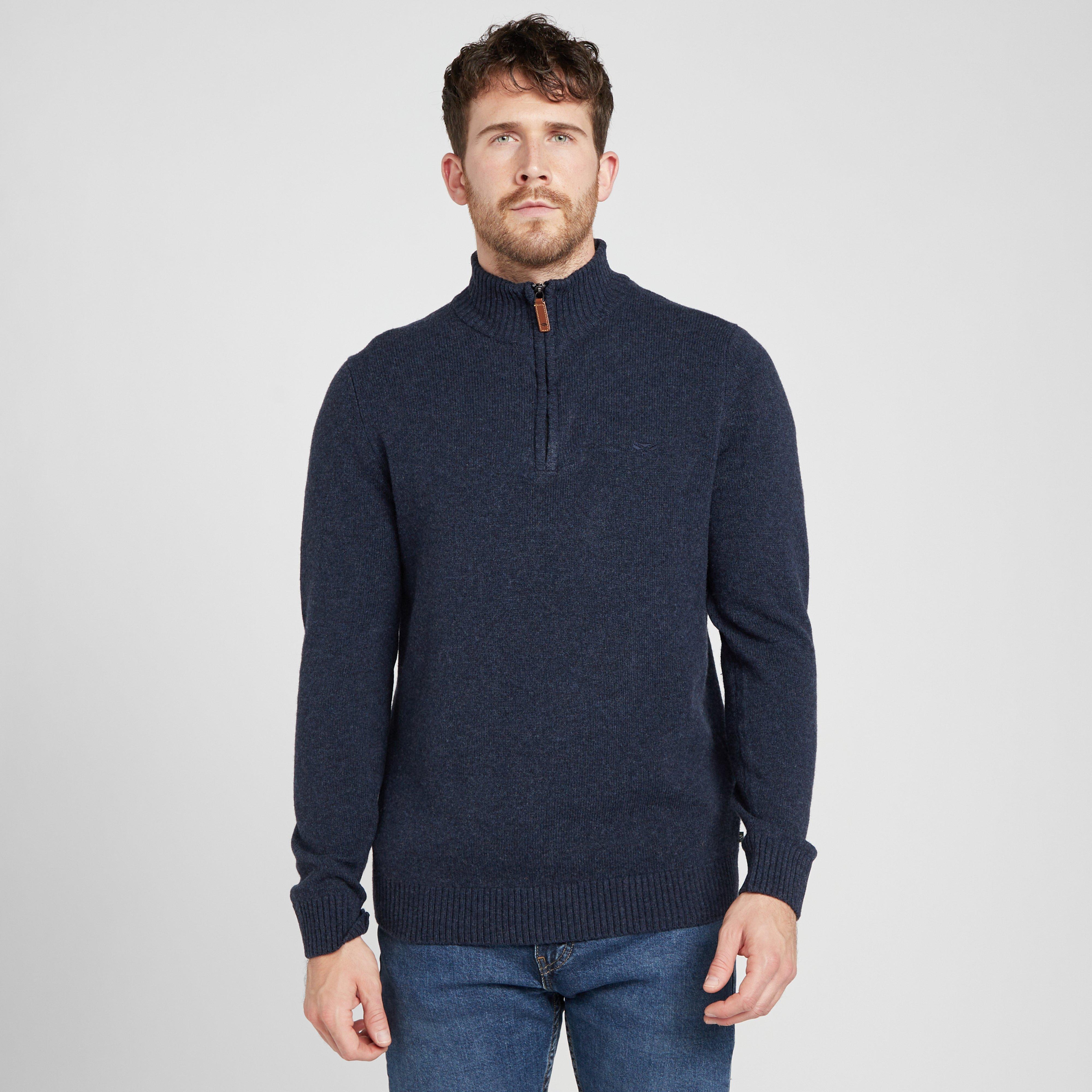 Men's Lothian 1/4 Zip Pullover Indigo