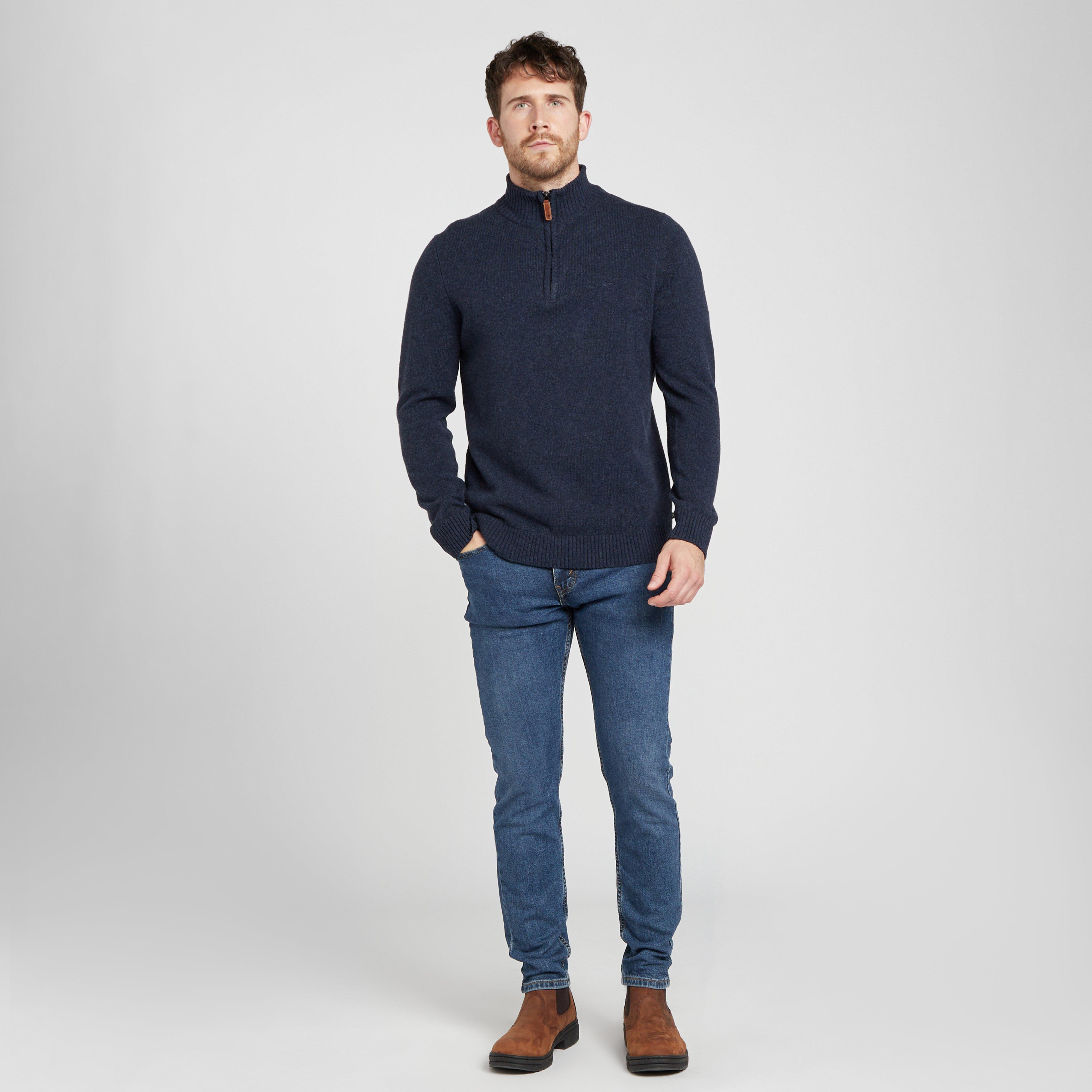 Men's Lothian 1/4 Zip Pullover Indigo