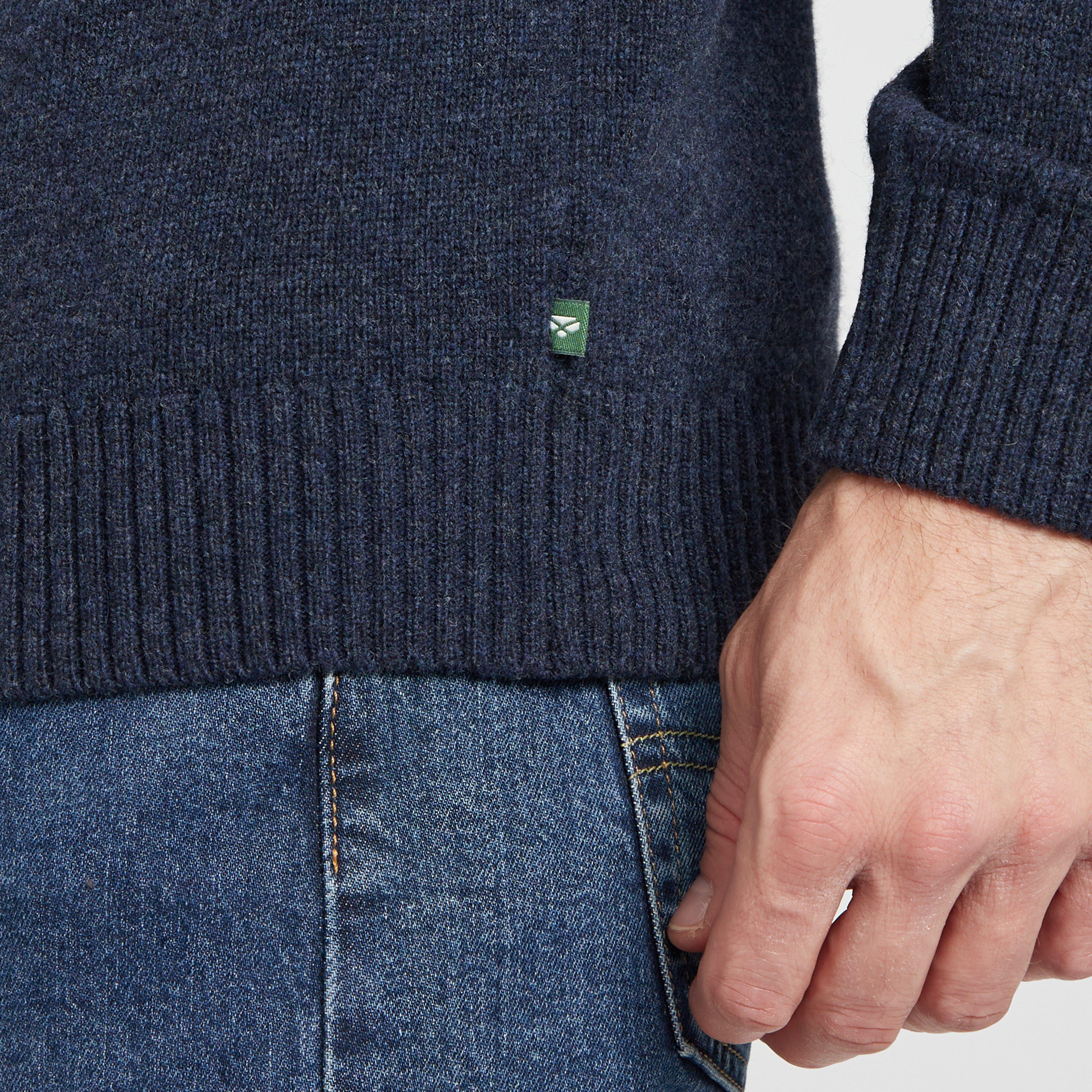 Men's Lothian 1/4 Zip Pullover Indigo