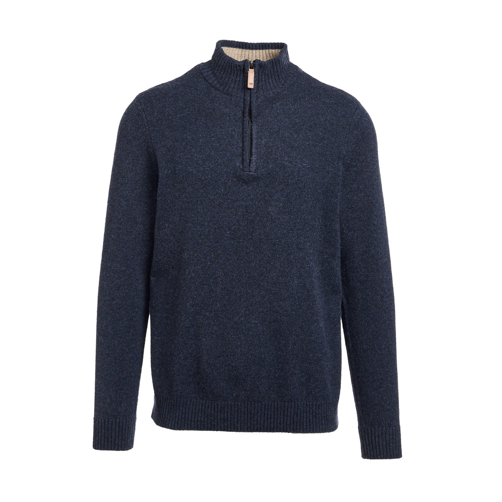 Men's Lothian 1/4 Zip Pullover Indigo